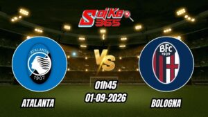 Soi kèo nhà cái trận Atalanta vs Bologna 01h45 - 01/09/2026
